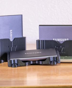 Samsung T7 SSD Laser Engraving Fixtures for xTool F1