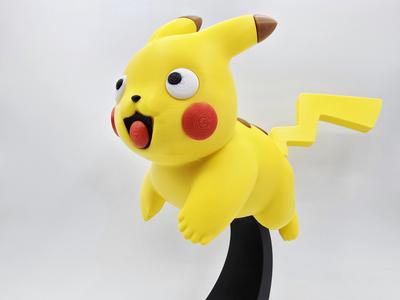 Split Pikachu Running Display (No AMS Version)