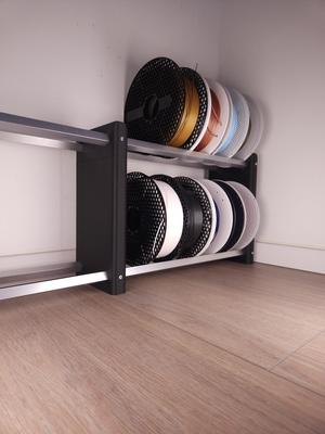 Filament Storage wall / stacker / Roll Holder