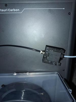 Bowden Tube Connector input filament sensior housing for elegoo centauri carbon