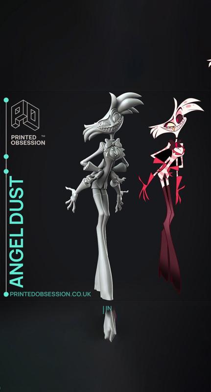 Angel Dust - Hazbin Hotel - Fan Art