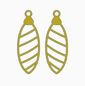 Christmas Ornament Earring 7.stl
