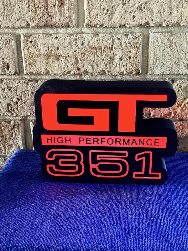 Ford GT 351 LED Light box sign