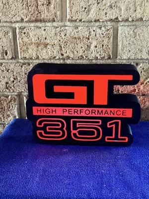 Ford GT 351 LED Light box sign