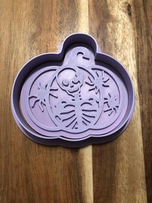 Pumpkin Skeleton Cookie Cutters and Stamps