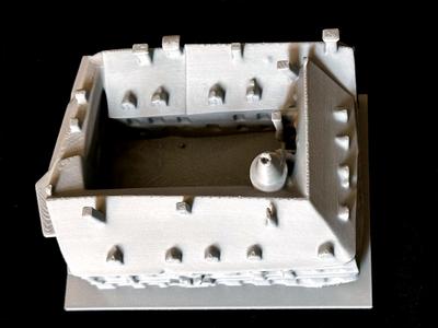 Project 1725: 3D printed Strasbourg relief model