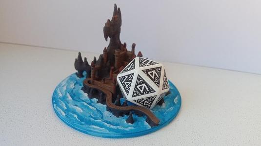 Drekmore - Castle on rock at the coast