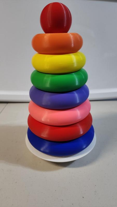 Stackable donut tower for Kids