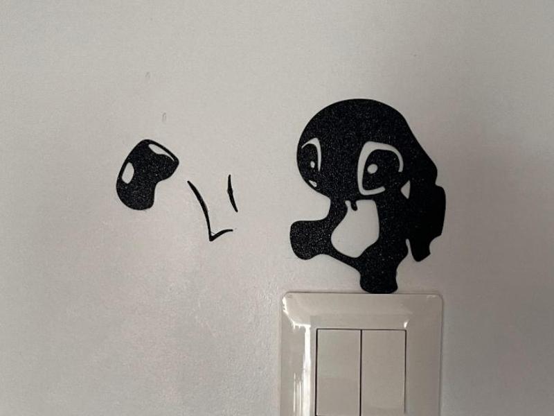 Sad Stitch shooting a can