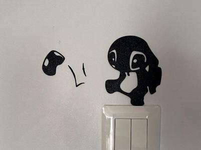 Sad Stitch shooting a can