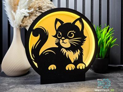 Cat LED Lamp 