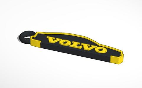 Volvo C70 keychain