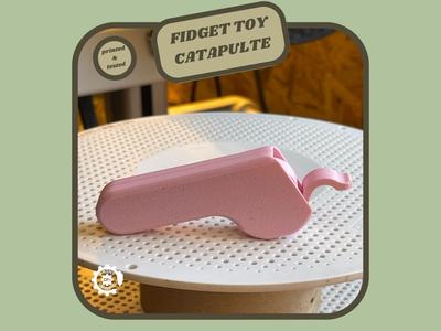 Fidget toy catapulte