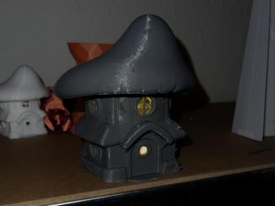 Mushroom House/Fairy House Forest Hut 