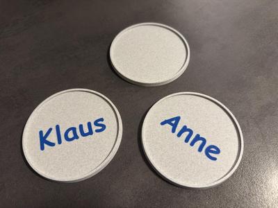 Customizable Coasters