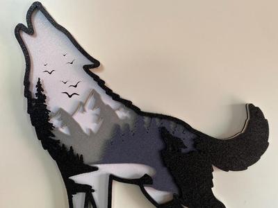 The Wolf Wall Art 