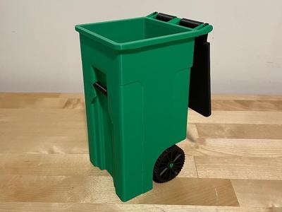 Trash barrel