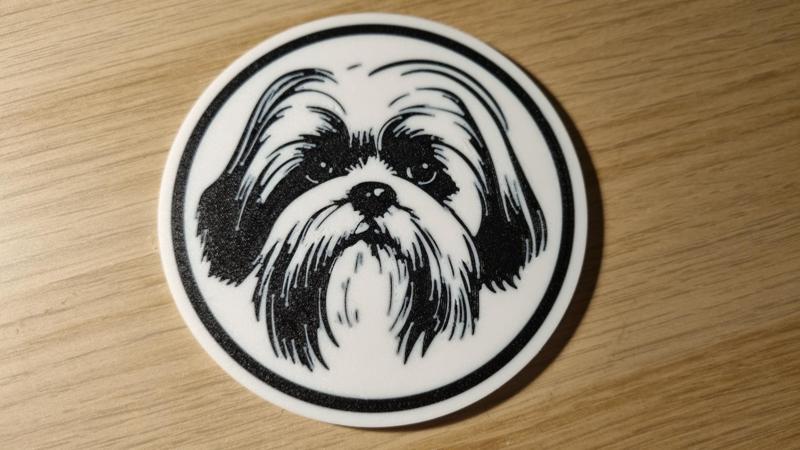 Shih Tzu coaster