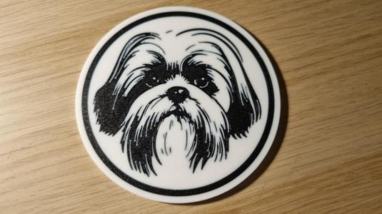 Shih Tzu coaster