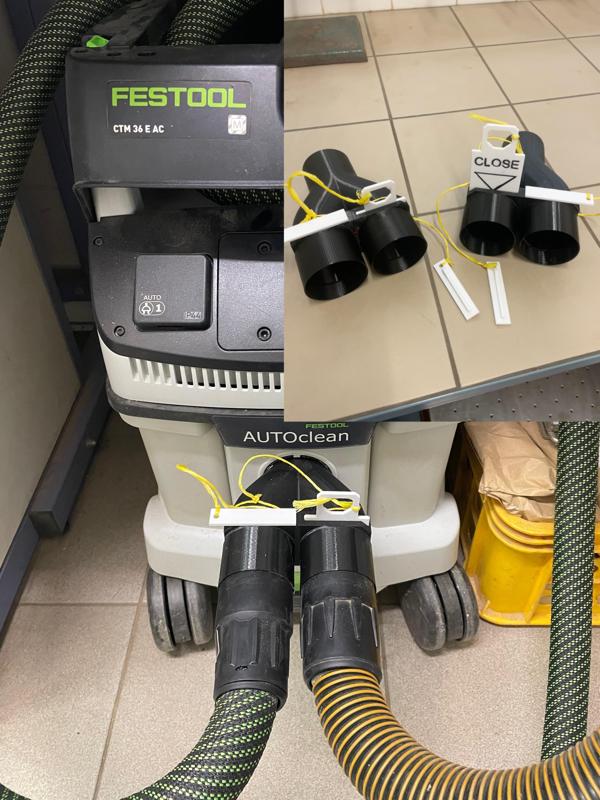 Two way adapter FESTOOL/PROTOOL - Y adapter