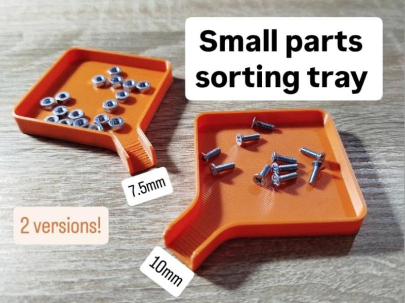 Small Parts Sorting Tray