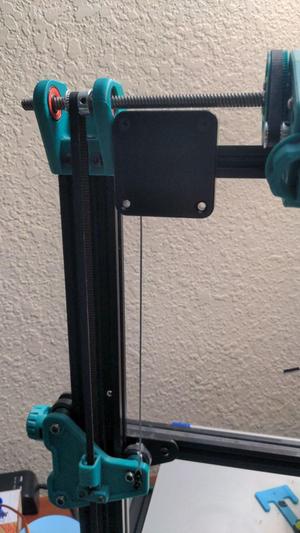 Ender 3 gantry counterweight for z belt mod using aliexpress door closer