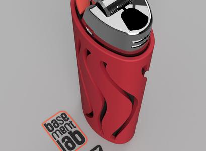 BIC Lighter Sleeve Cover Studio 4 - Cover accendino BIC