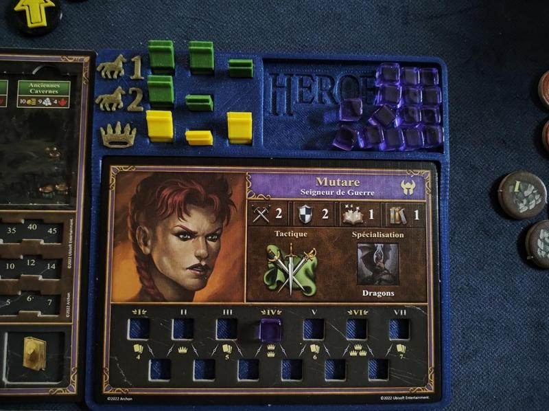 HoMM3 - Boardgame - Plateau joueur