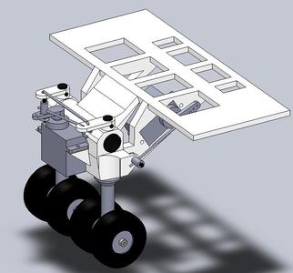 Alternative Nose Gear for ALTSI AN-225 50 mm