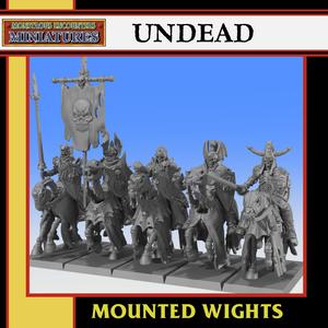 UNDEAD: Mounted Barrow Wights Unit