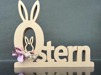 Easter stand, Easter lettering, Easter bunny, Rabbit