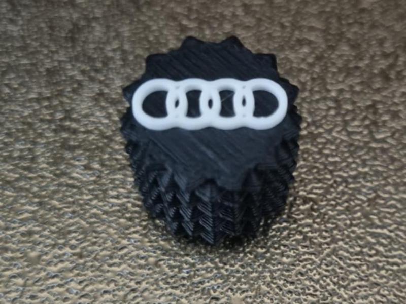 Tire valve cap AUDI logo