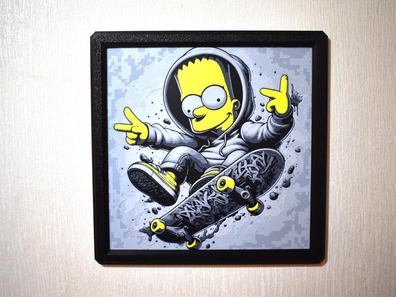 Bart Simpson Hueforge