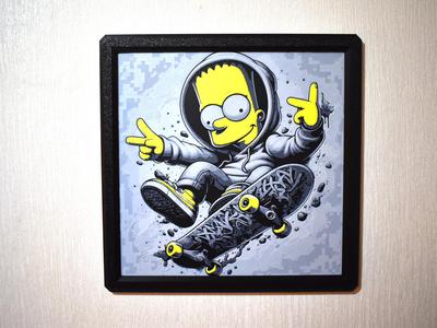 Bart Simpson Hueforge