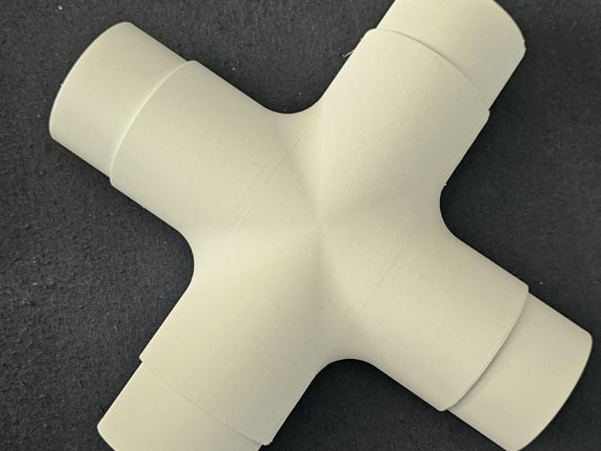 HT Pipe X Connector 50mm 