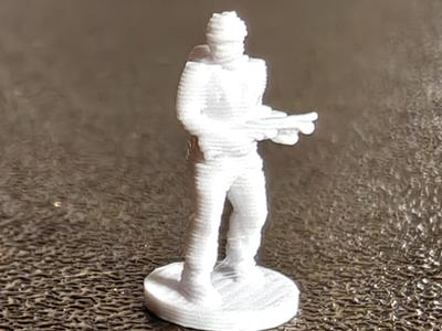 Simple Armymen Soldier  (1:72 Scale)