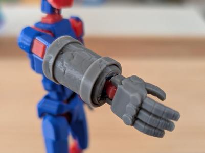 Right hand of doom for Hellboy for Dummy13