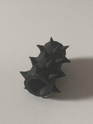 Spiky massage roller