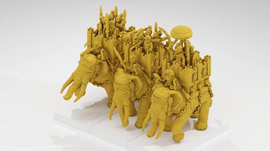Warmaster Kingdoms of Ind Elephants
