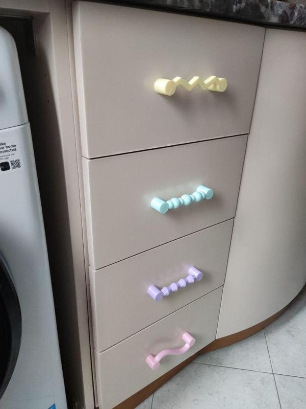 Handles for closet and drawers