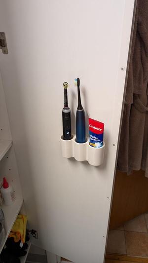 Electric toothbrush holder - Door cabinet 