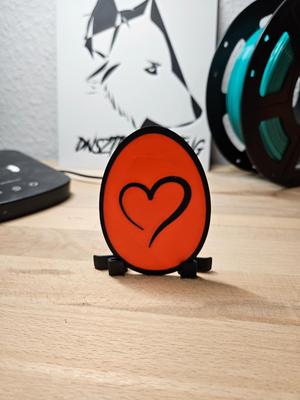 Easteregg Heart - Window Picture