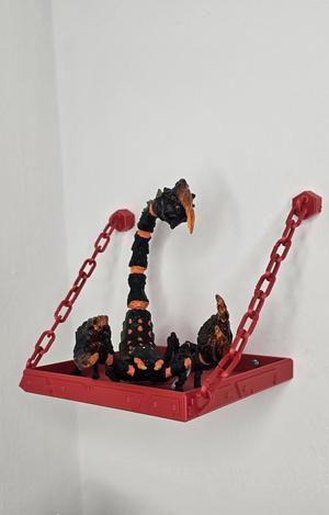 Hängendes Regal Figur für Lego und Schleich Eldrador