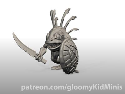 Murloc (sword and shield)