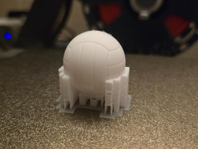Volleyball Keychain