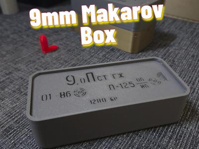 Soviet Ammobox for 9mm Makarov cartridges