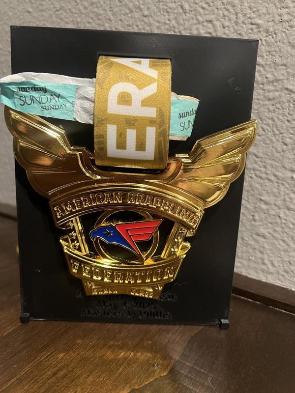 (BJJ) Medal Display Board