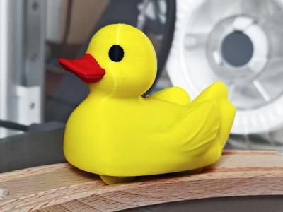 Cute Duck for Wooden Trains