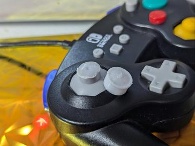 TPU/Rubber Cap for GameCube Controller on Switch