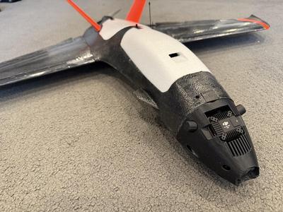 AtomRC Dolphin nose for DJI O4 Pro with Pan Servo option